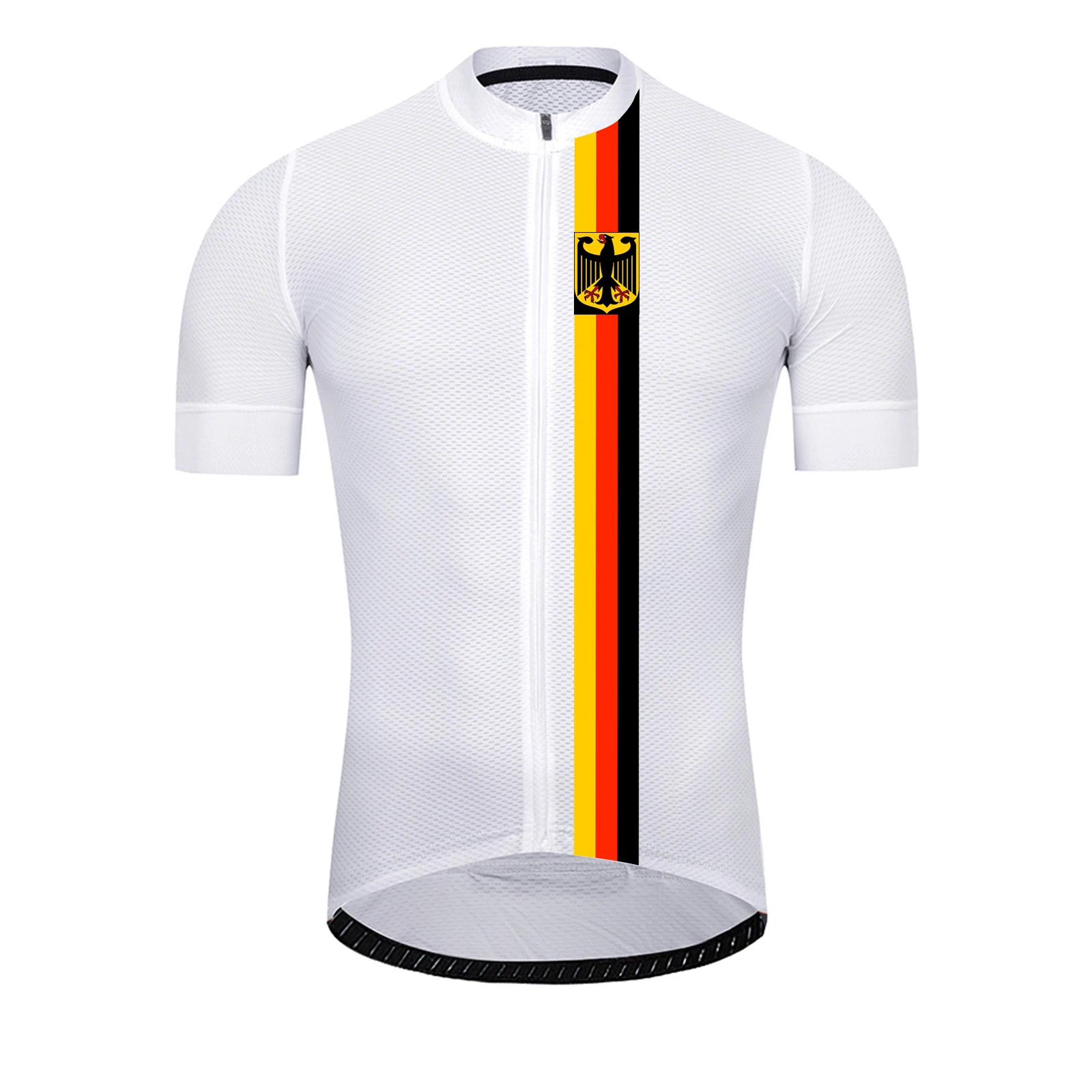 Germany Cycling Jersey Short Sleeve Summer Pro Road Shirt Bicycle Wear Cycle Downhill Racing MTB Clothes Mountain Ride Clothing