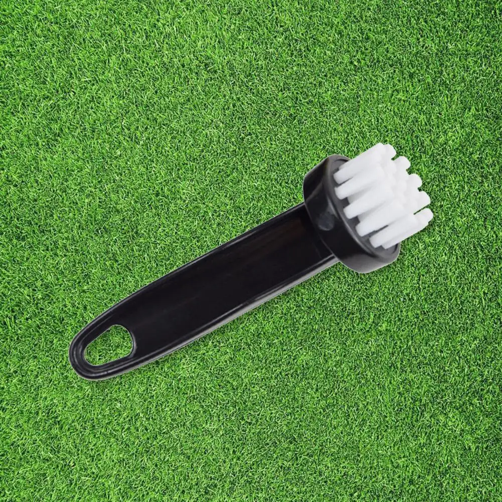 

Щетка для чистки клюшек для гольфа, глубоко очищающая антиокислительная, качественная отделка, помощь при тренировке клюшек для гольфа, очиститель канавок для тренировок