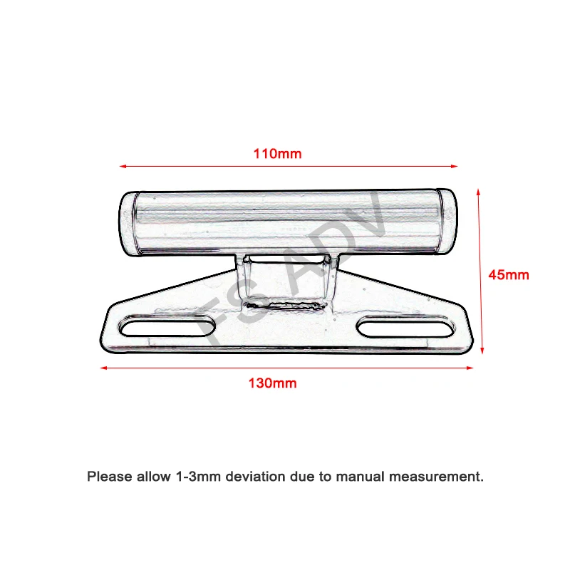 Алюминиевый мотоциклетный многофункциональный расширительный кронштейн на