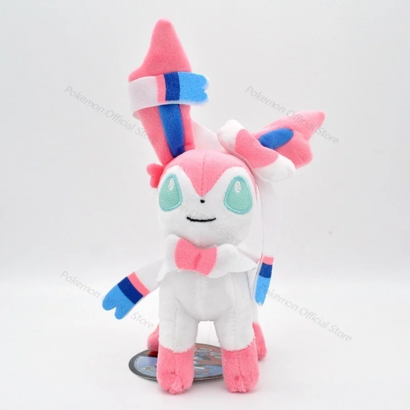 Pokemon Plush Toys 15-20CM Kawaii Eevee Eeveelution Sylveon Flareon Jolteon Umbreon Vaporeon Dolls Toy Kids Xmas Birthday Gift