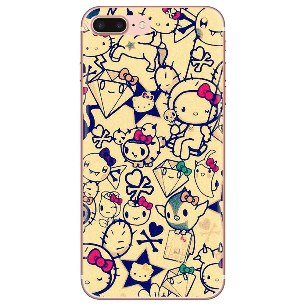 Японский мультяшный розовый прозрачный чехол hello Kitty из ТПУ для LG G5 G6 G7 Q6 Q7 Q8 Q9 V10 V20