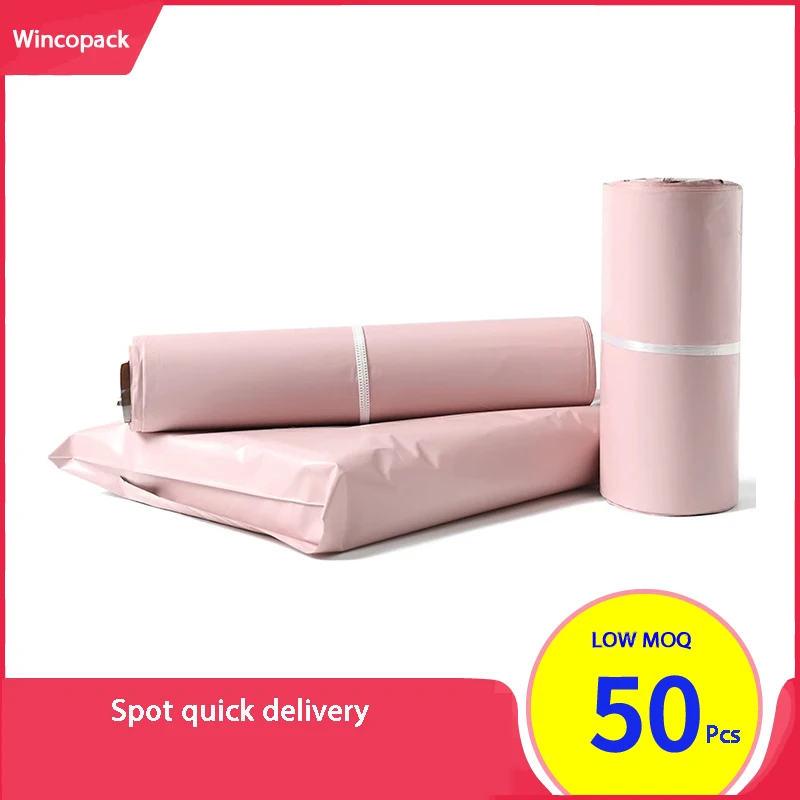 

50Pcs/Lots Courier Bag Waterproof Self Adhesive Seal Pouch Mailing Bags Plastic Transport Bag Envelope Packaging Delivery Bag