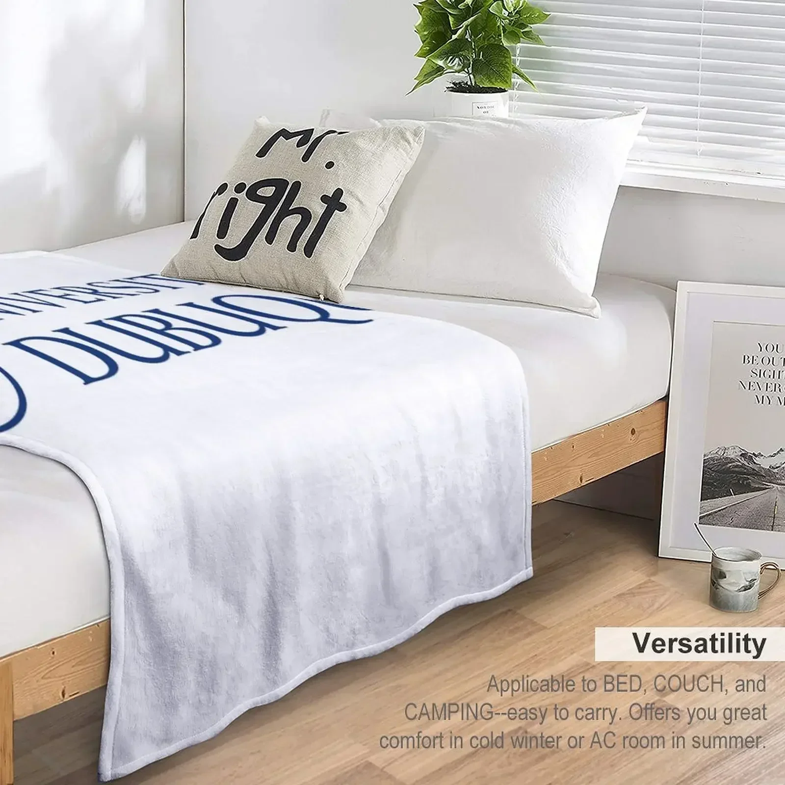 Одеяло College of Dubuque плед для кровати волосатые одеяла