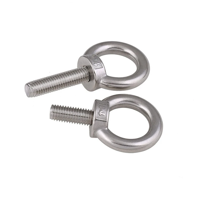 1-2 шт. подъемные гайки/винтовое кольцо eyebolt hooking гайка Винты M3 M4 M5 M6 M8 M10 M12 304