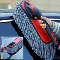 car duster exterior with extendable handle microfiber car cleaning tool dust remover non scratch cleaning brush for car home