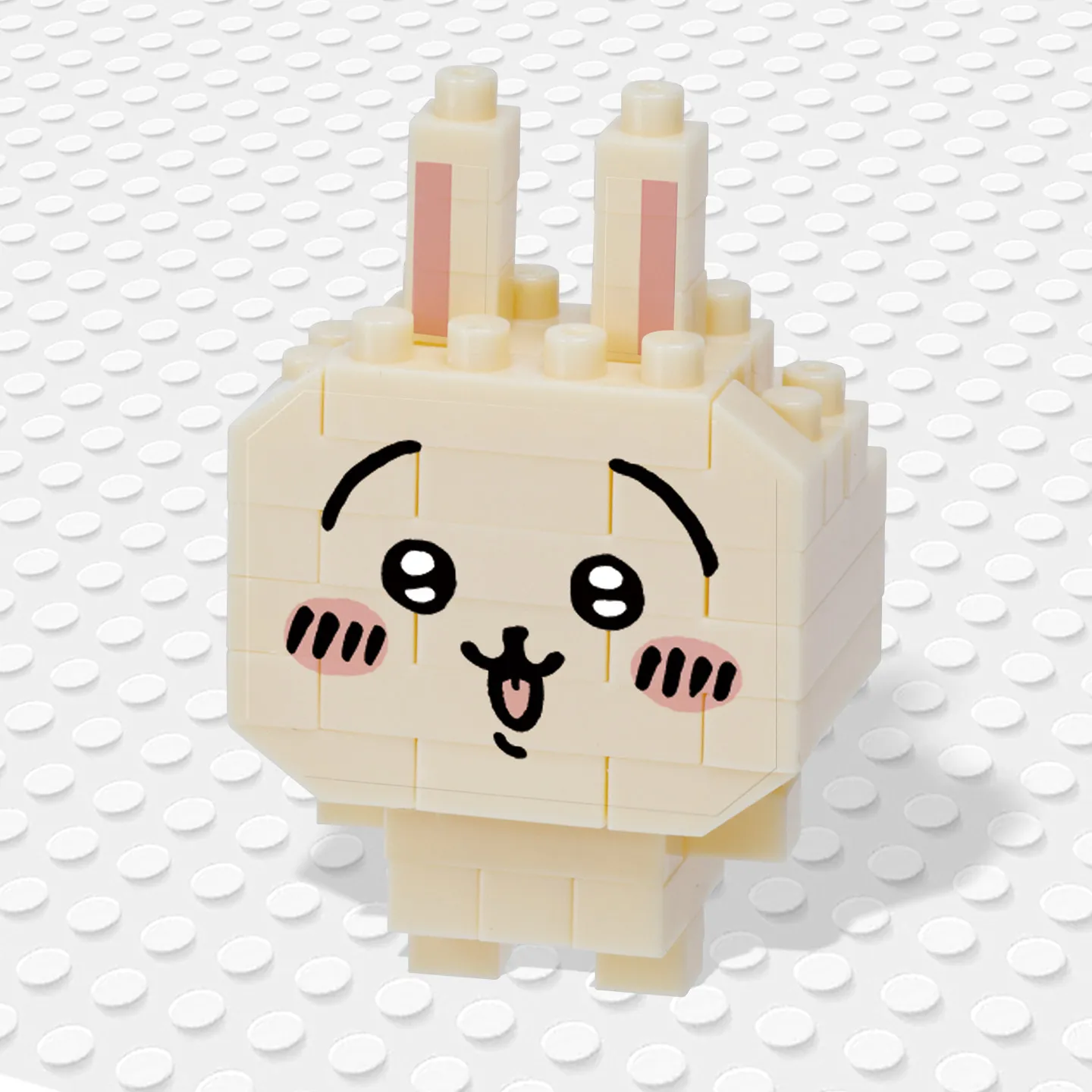 Фото Набор микро-блоков Nanoblock Chiikawa Usagi: миниатюрная модель, милая японская оригинальная мультяшная фигурка-головоломка, подарок №1