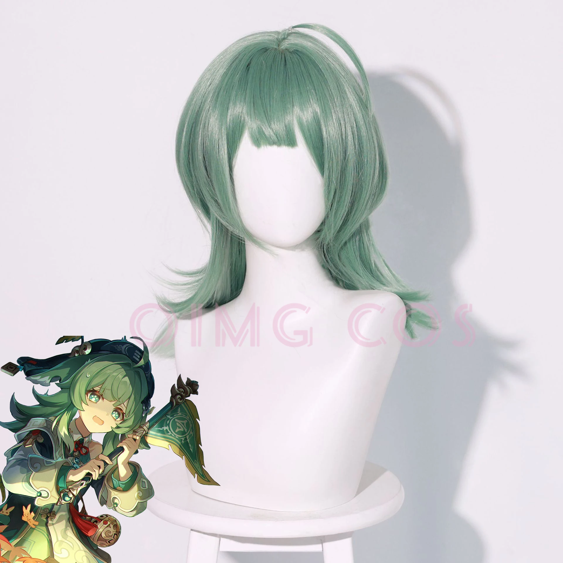 Парик для косплея Genshin Impact HuoHuo Аниме Костюмы на Хэллоуин женщин