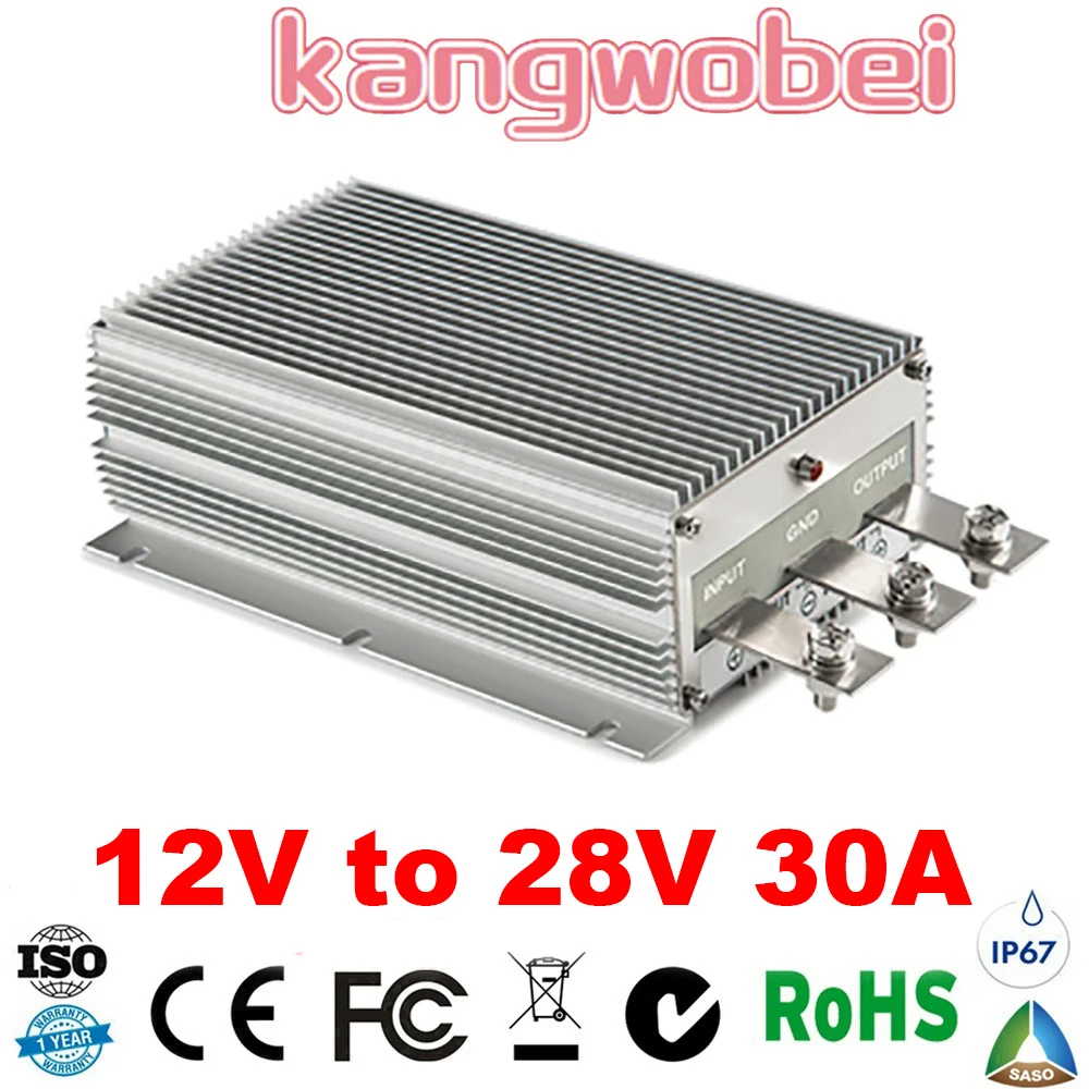 

12V TO 28V 30A 12VDC TO 28V STEP UP DC Boost Power Supply No-isolated 12 Volt to 28 Volts Voltage Regulator DC DC CONVERTER