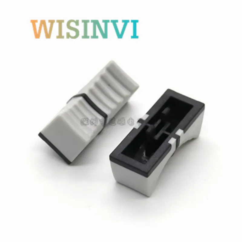 10 шт., 24 × 10 × 9 м, пластиковая ручка, линейный скользящий потенциометр, консоли для смешивания ключей, колпачок для клавиш, внутреннее отверстие 4 мм для миксера YAMAHA