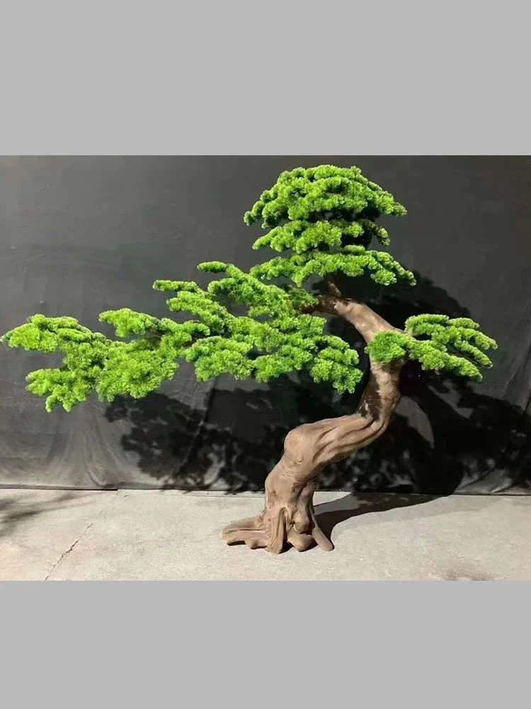 Искусственное приветствие Сосна Podocarpus Макрофиллз Большие искусственные деревья