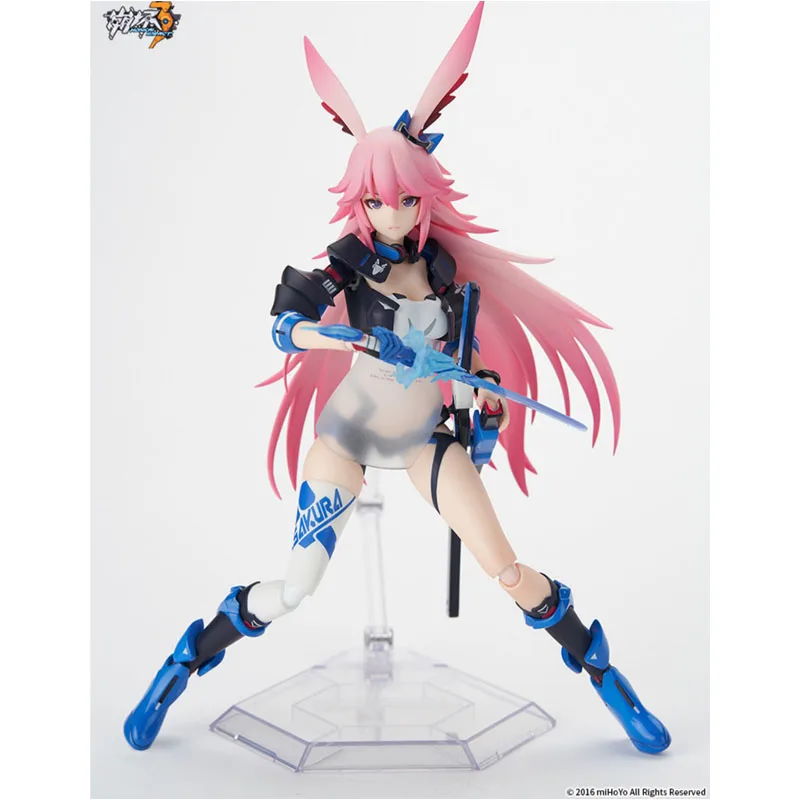 Фото В наличии оригинальный APEX Honkai Impact 3 ficrane Yae Sakura 3-й королевский костюм Arctech аниме экшн-фигурка модель игрушки для мальчика подарок №4