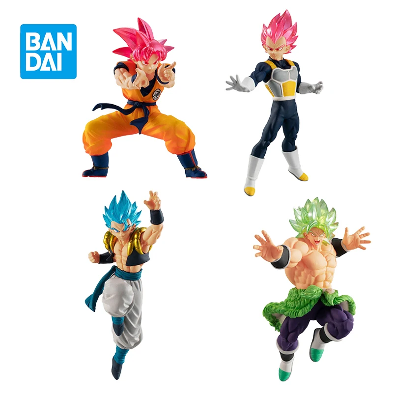 

IN Stock Bandai Dragon Ball Super Vs 18 Goku Broli Vegetto Super Saiyan God Gashapon Action Anime Figure Model Kids Toys