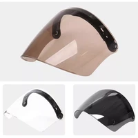 motorcycle helmet visor shield 3 snap design open face helmet visor gift for motorcycle enthusiasts a5kd