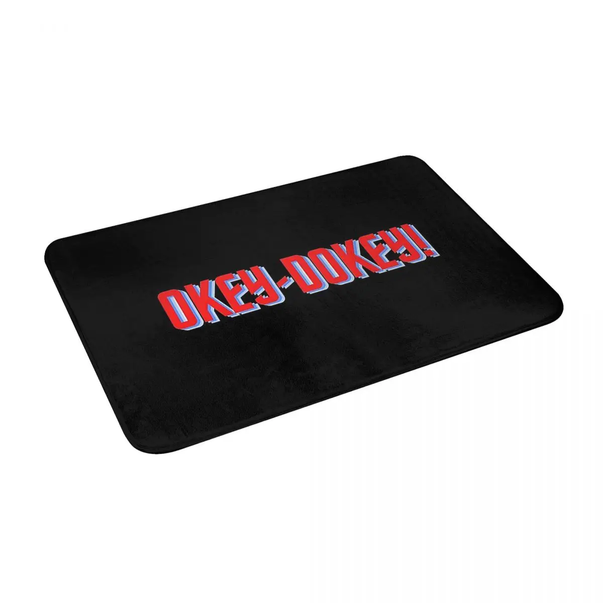 

Okey Dokey Bath Door Floor Mat Anti-slip Rug Carpet Entrance Living Room Home Kitchen Absorbent Doormat Bedroom Hallway