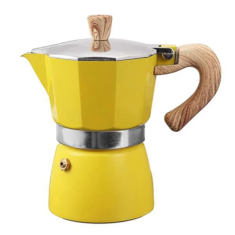 

Алюминиевая итальянская кофемашина для эспрессо Moka с фильтром, 6 чашек