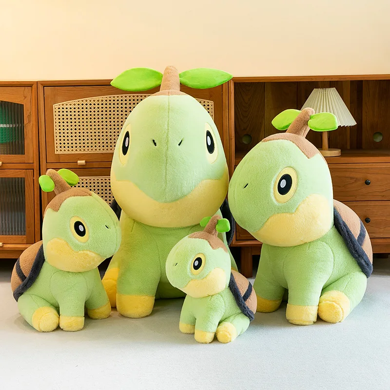 Плюшевая кукла Pokemon Pikachu Cyndaquil Gengar Turtwig Vaporeon Eevee Ivysaur Dragonite кавайные игрушки хобби