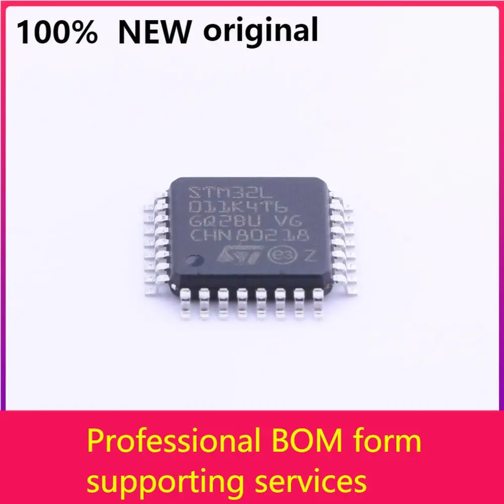

32-разрядный MCU STM32L ARM Cortex M0 + RISC 16kB Flash 32-контактный LQFP Tray - Bulk STM32L011K4T6 100% оригинал