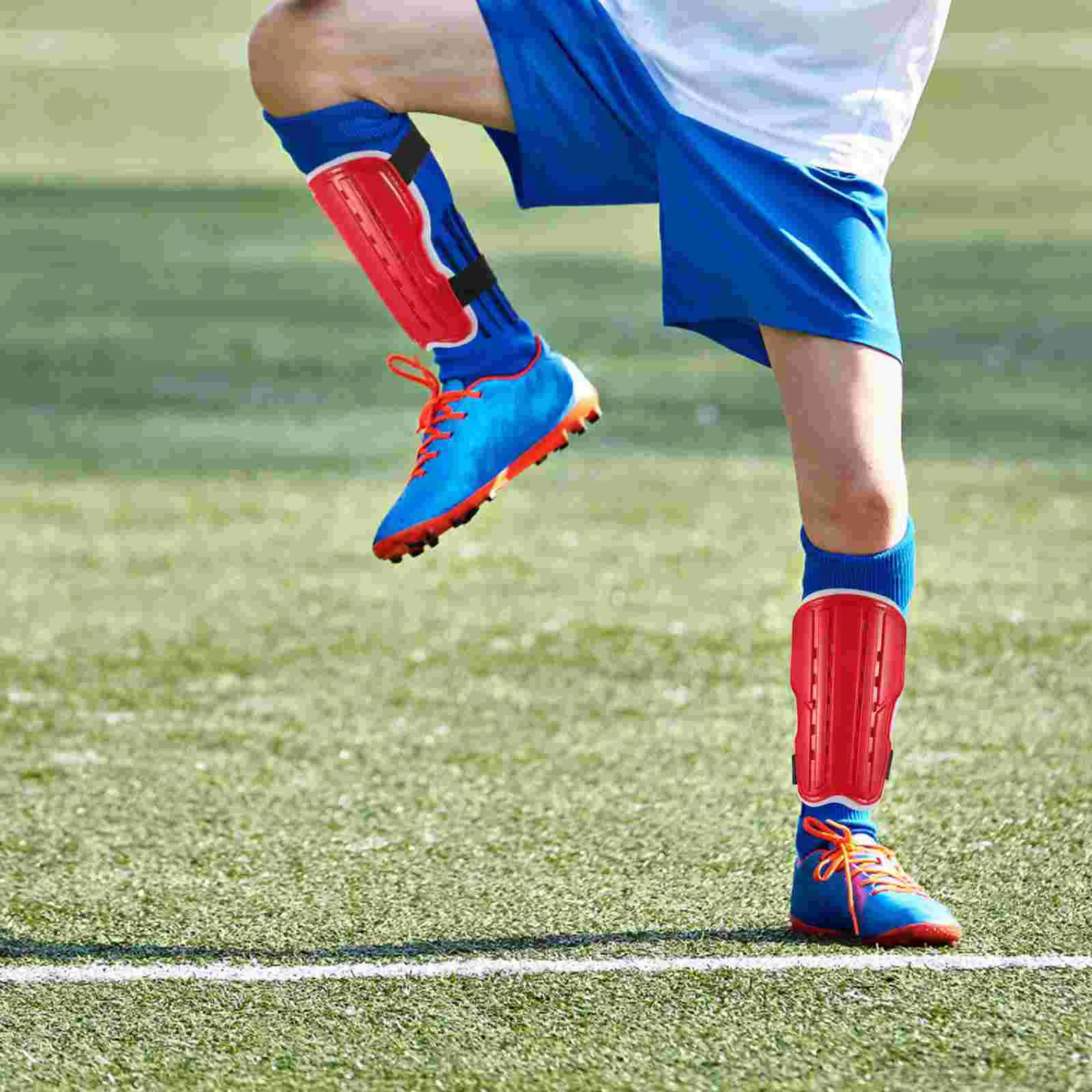 Футбольные накладки на голени защитные для мальчиков основные молодежные