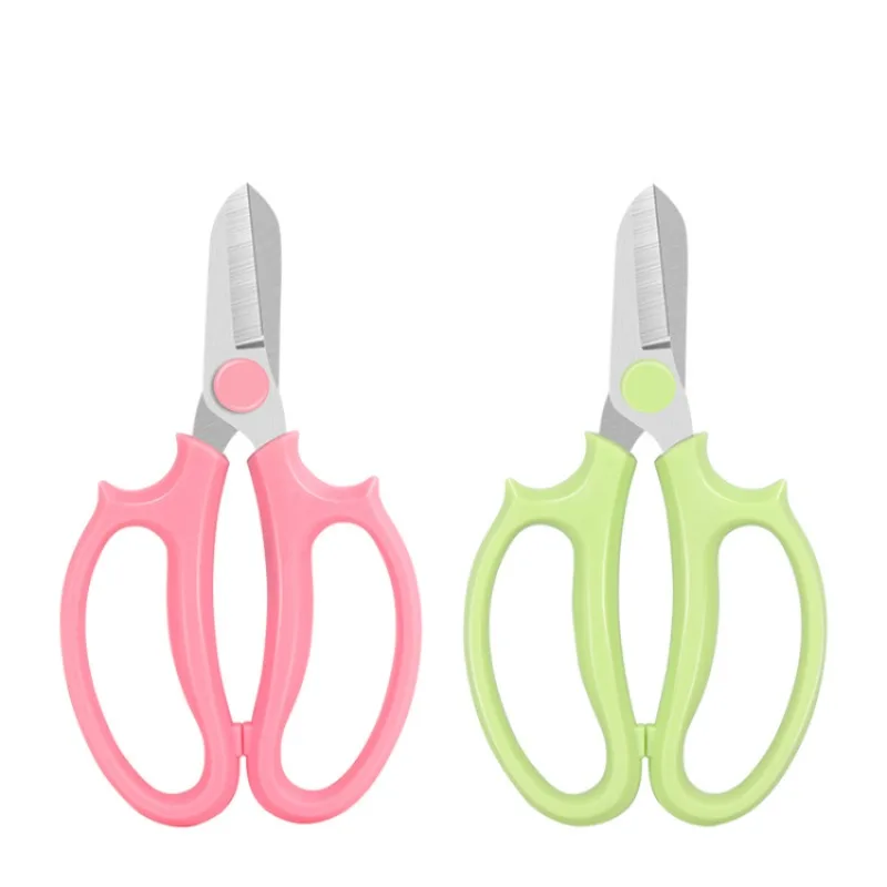 

Stainless Steel Garden Scissors Floral Shears Professional Flower Scissor Comfortable Grip Handle Pruning Shear New