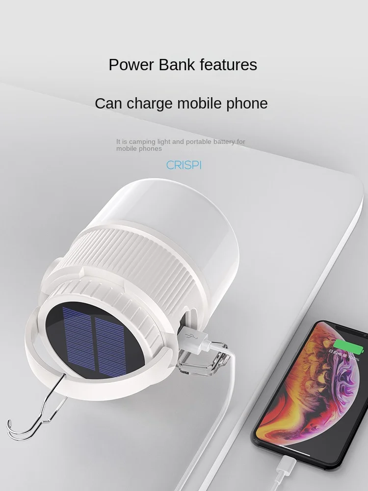 

Солнечная лампа для кемпинга, заряжаемая уличная лампа для чрезвычайных ситуаций, супер яркая, супер долгая выносливость, светодиодная Подвесная лампа, лампа для кемпинга