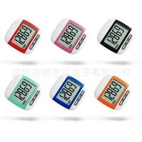 1pc large lcd waterproof step pedometer sport calorie counter walking running distance fitness equipment pedometer