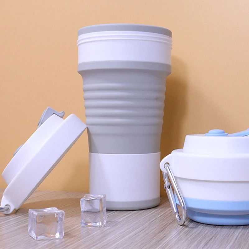 Складная чашка 750 мл складная бутылка для воды кофейные чашки высокой емкости