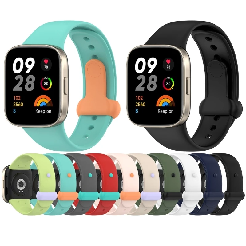 

Soft Silicone Replacement Sport Band Wristband for Women Men for Watch3 lite3