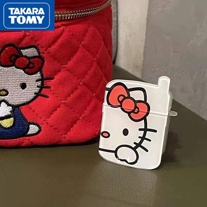 

TAKARA TOMY Hello Kitty AirPods 3 Frosted Case Apple AirPods 2 Cover AirPods Pro Case IPhone Earphone Accessories Air Pod Case