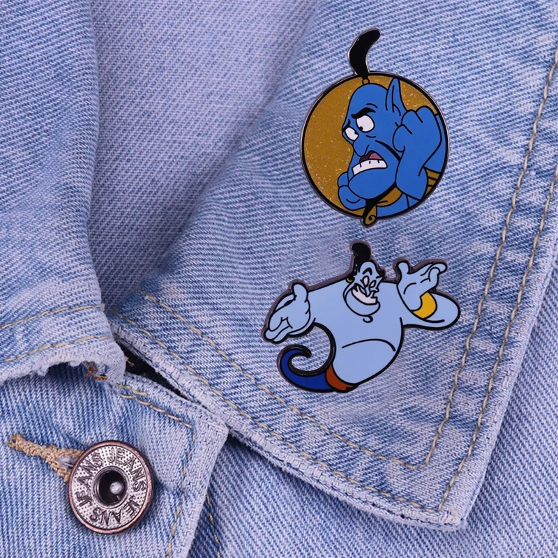 Брошь Aladdin с изображением эльфа в виде лампы значок для вдохновения по мотивам