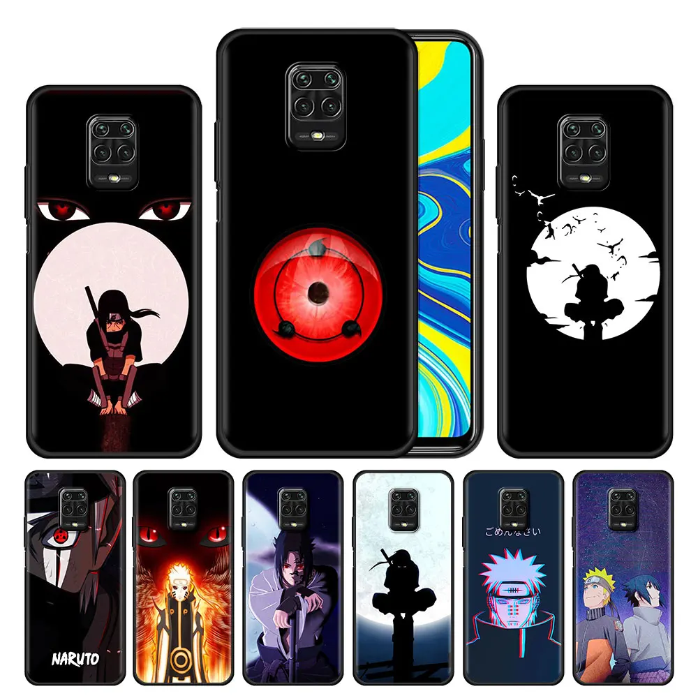 

Phone Case Cover for Xiaomi Redmi Note 10 11 Pro Mi 11 Lite 11T 10T 11S 9T 5G 10S Matte Back Shockproof Thin Naruto Manga Anime