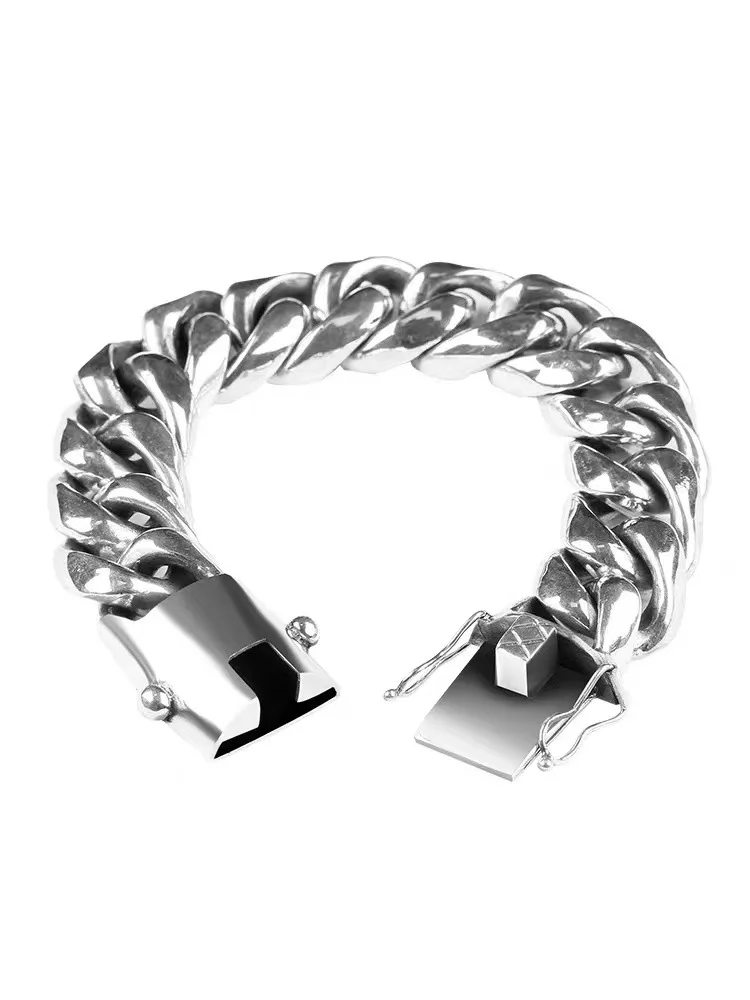 Новый стильный мужской модный браслет NY преобладающий в стиле ретро толстый