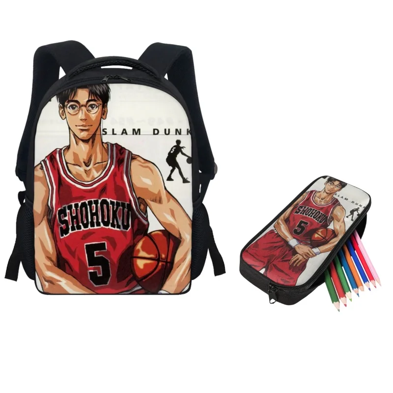 Twoheartsgirl Cartoon Small School Bags Pencilcase Set Back to School Children Boys Rucksacks Preschool Kids Bookbags Pencil Box