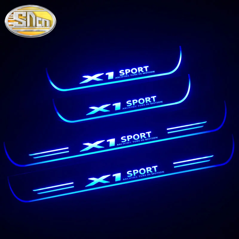 SNCN Водонепроницаемая акриловая движущаяся светодиодная приветственная педаль