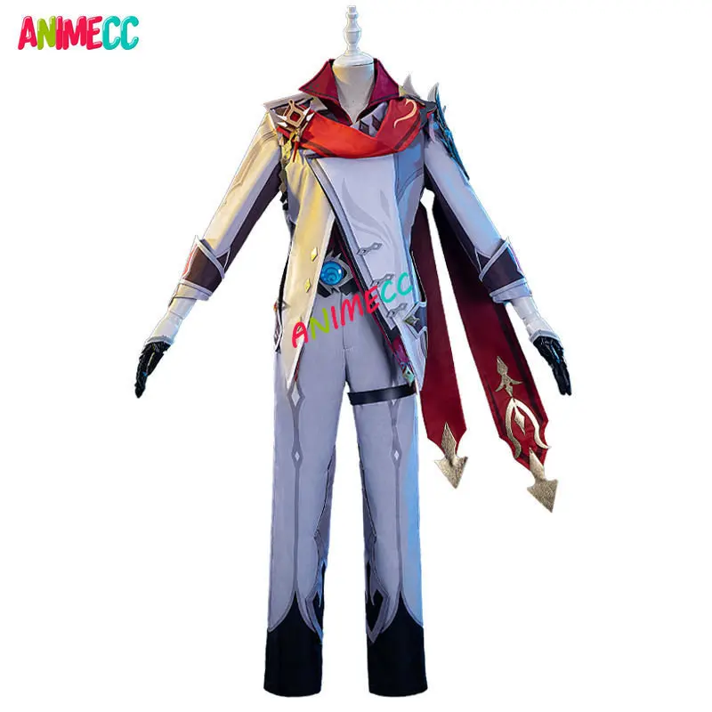 Костюм для косплея тартаглии Genshin Impact костюм тартаглия униформа из