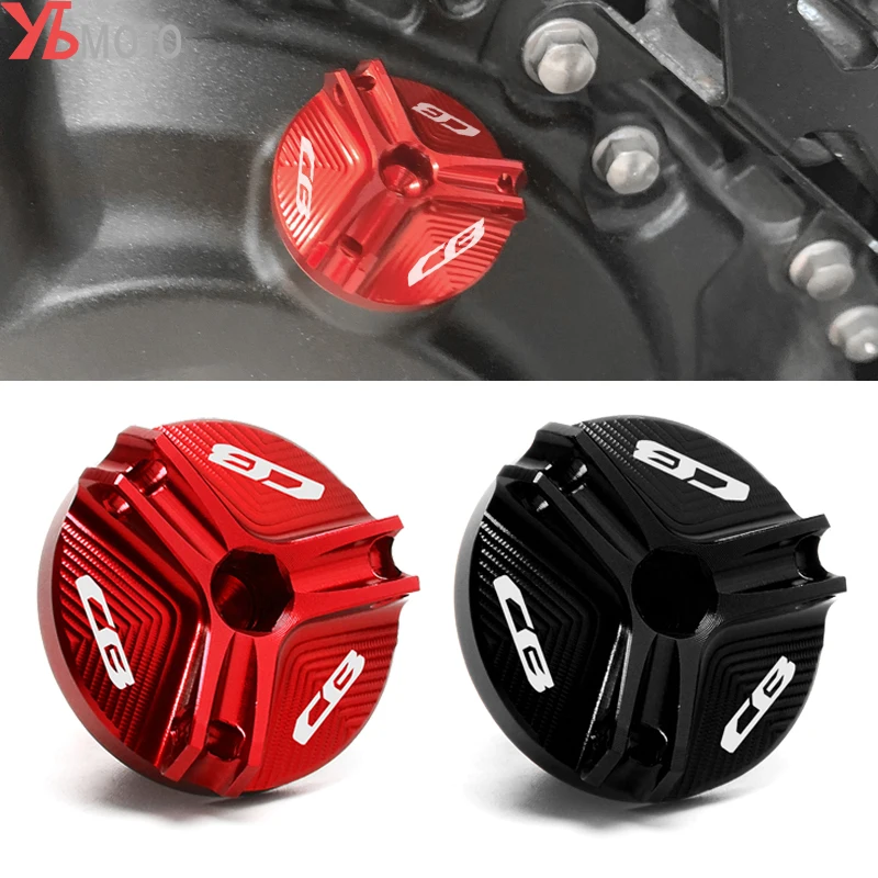 

Engine Oil Filter Cup Plug Cover For Honda CB 1000R CB1000RR 300F CB500F CB500X CB600F CB650F 900F CB1100 HORNET CB650R CBR650R