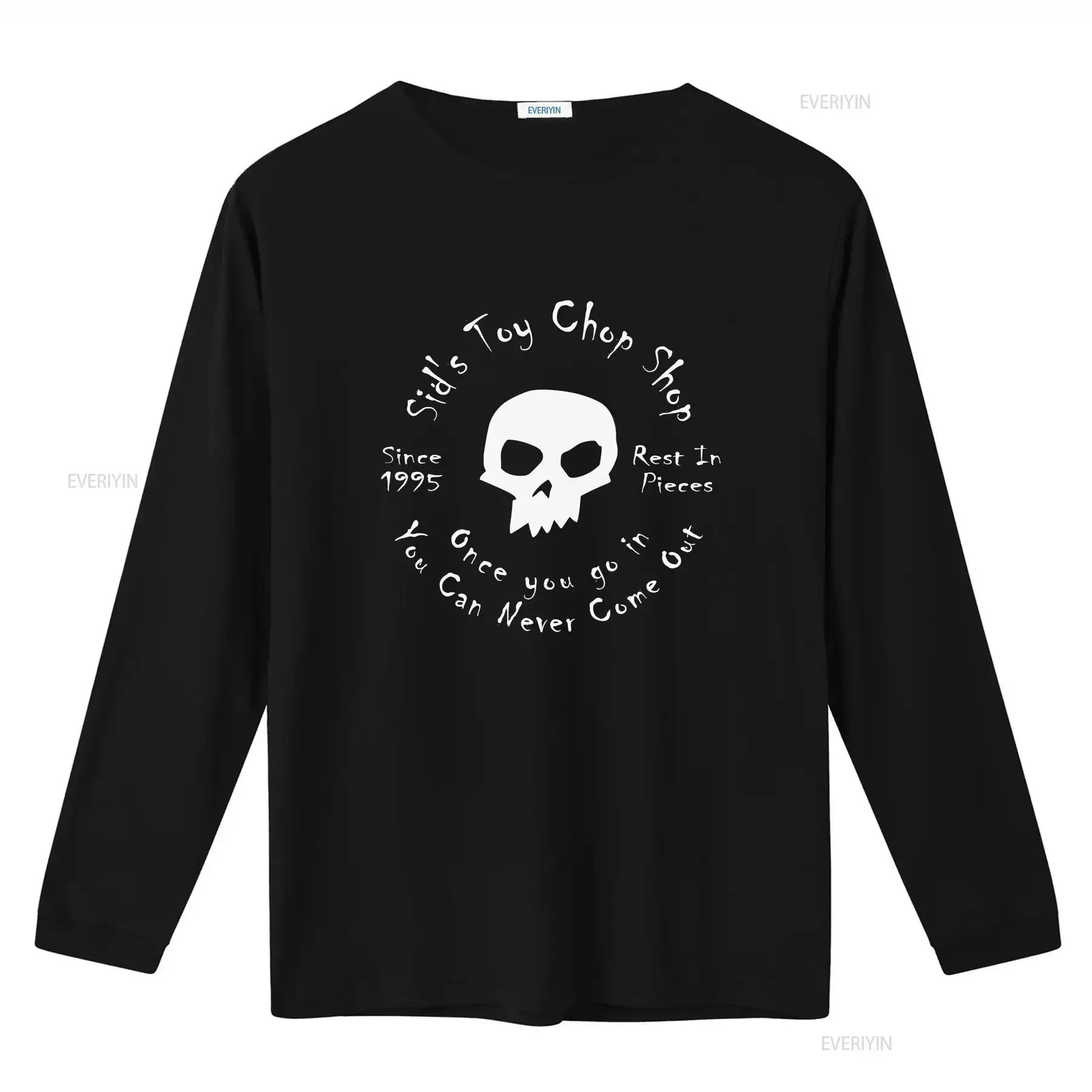 Фото Sid's Toy Chop Shop Bella Холщовая футболка из джерси винтажная стираная мужская дышащая уличная одежда повседневная унисекс стильная слегка №3