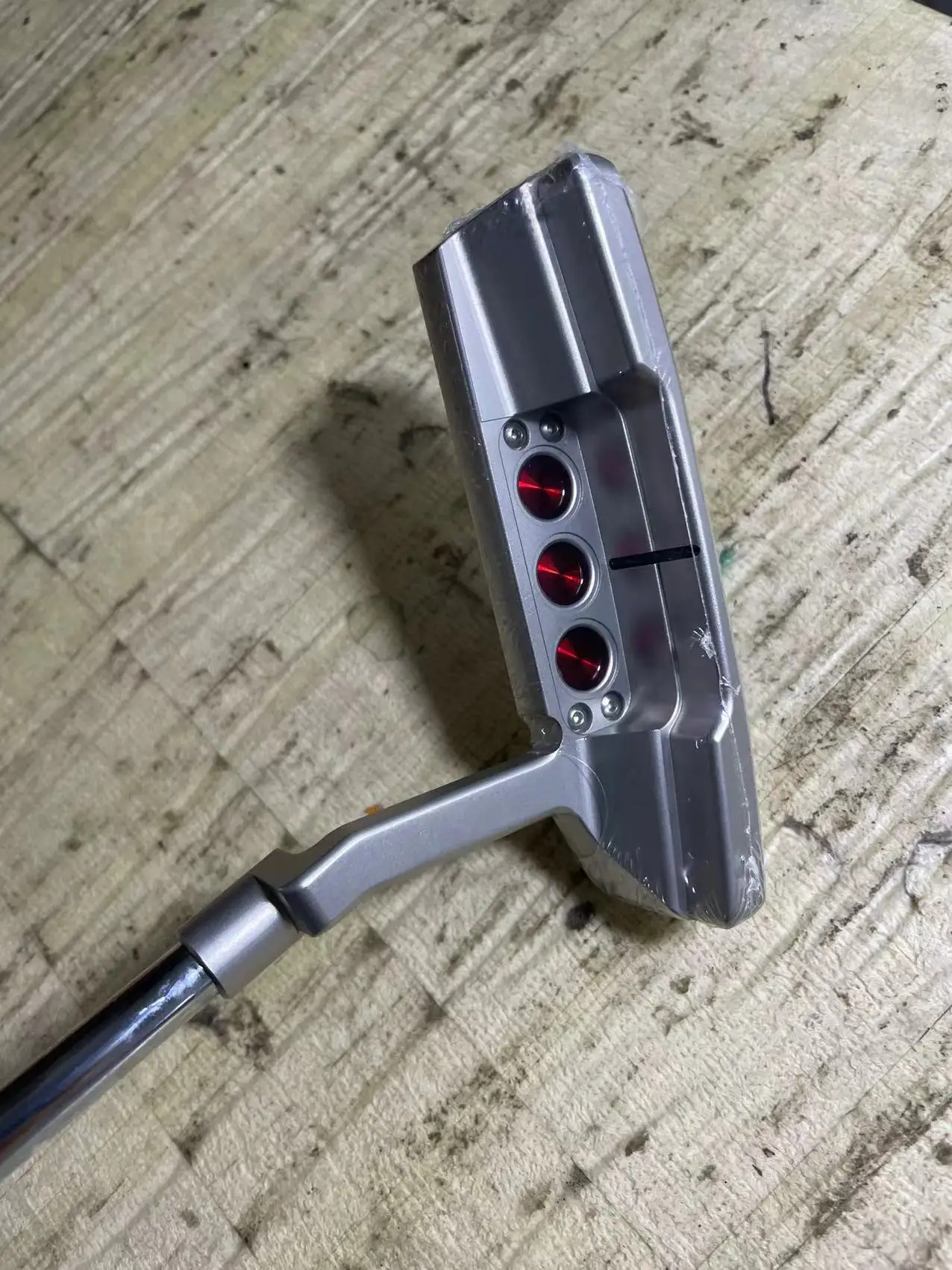 Free Shipping by FedEx or DHL. Red Point Circles Golf Milled SELECT NP2 Putter Golf Putters
