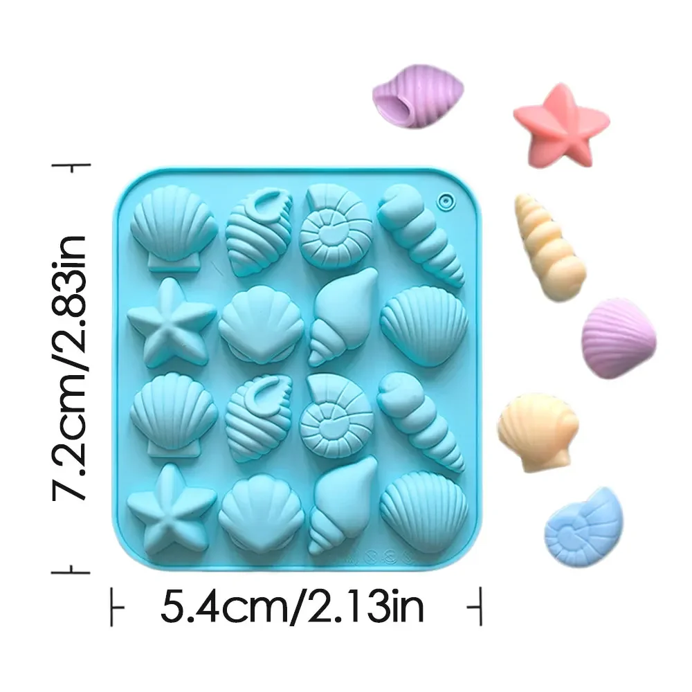 

Силиконовые формы для выпечки морские ракушки