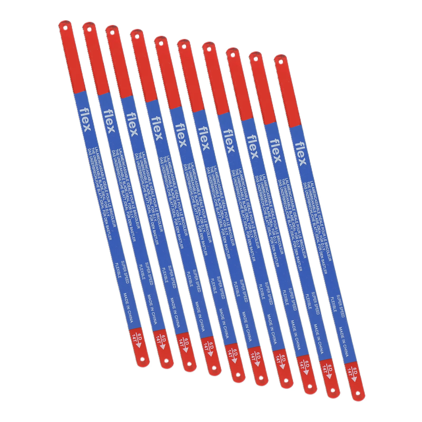 Новое полотно ножовки ручной пилы резка древесины 10 шт. 300 мм биметаллическое