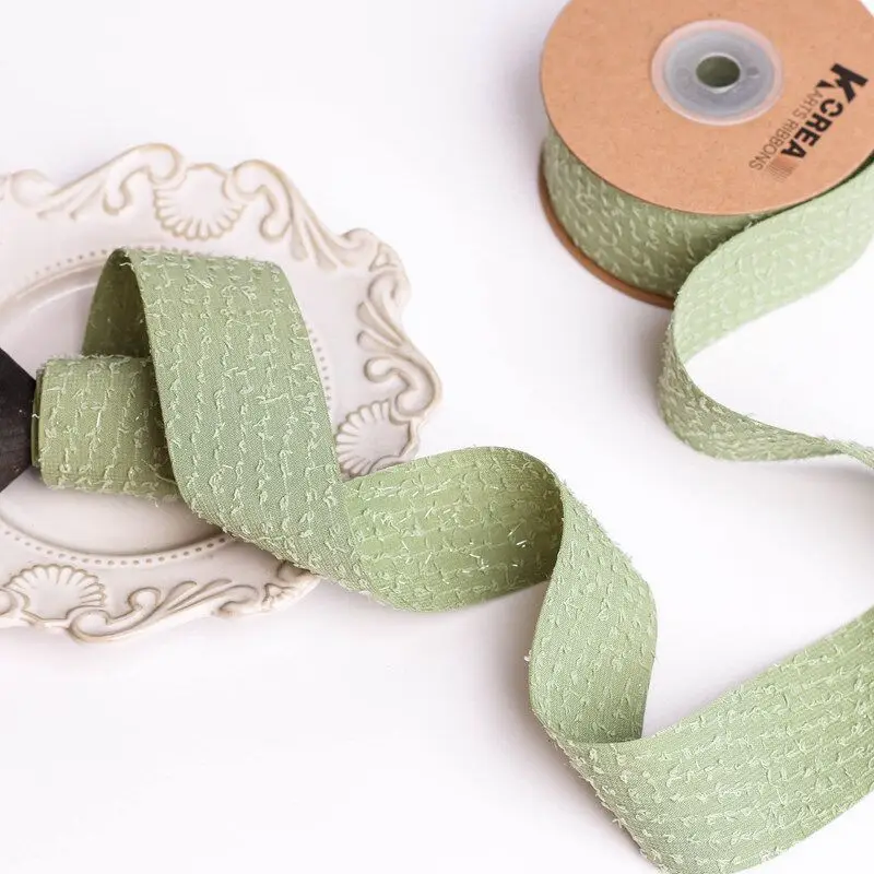 10 ярдов 25 мм 40 шерстяной джемпер Серебряная лента сделай сам материал ручной