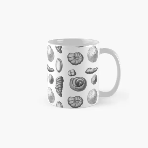 Классическая кружка Foraminifera 1876 с изображением чая дизайнерская ручка Круглая