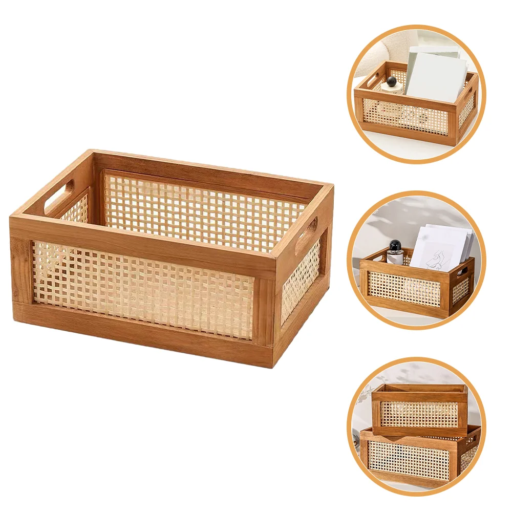 

Basket Storage Storage Organizer Woven Basket Basket Living Room Storage Baskets Shelves Small Basket Wooden Basket Wood Basket