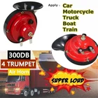 Автомобильные аксессуары 12 в 300 дБ 4 тромпет супер громкий воздушный гудок компрессор Met монтажные наборы авто оптовая продажа