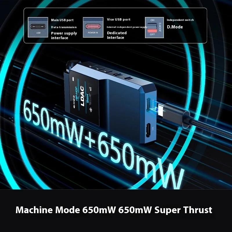 FiiO BTR17 Bluetooth декодирование наушников усилитель мощности HiFi портативный