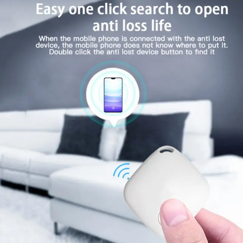 

Mini Tuya Anti-loss Device Bluetooth-compatible Bidirectional Call Auto Alarm GPS Remote Keychain Pet Tracker APP Smart Life