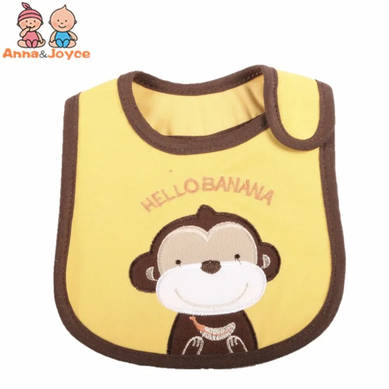 5 шт./лот Смешанные продажи хлопковые детские нагрудники водонепроницаемые для