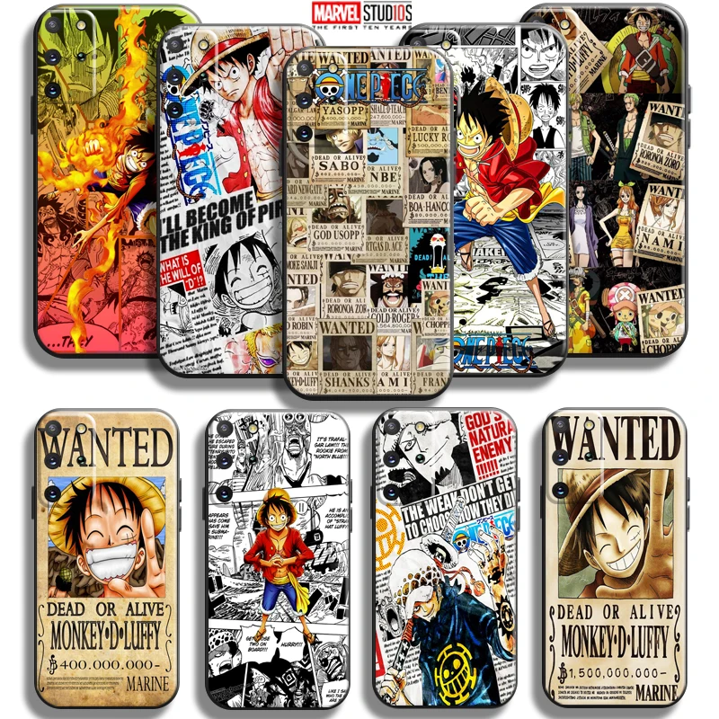 

Anime One Piece Comics Phone Case For Samsung Galaxy S20 S21 S22 FE Ultra 5G S22 S21 S20 S10 10E S9 Plus Funda Silicone Cover