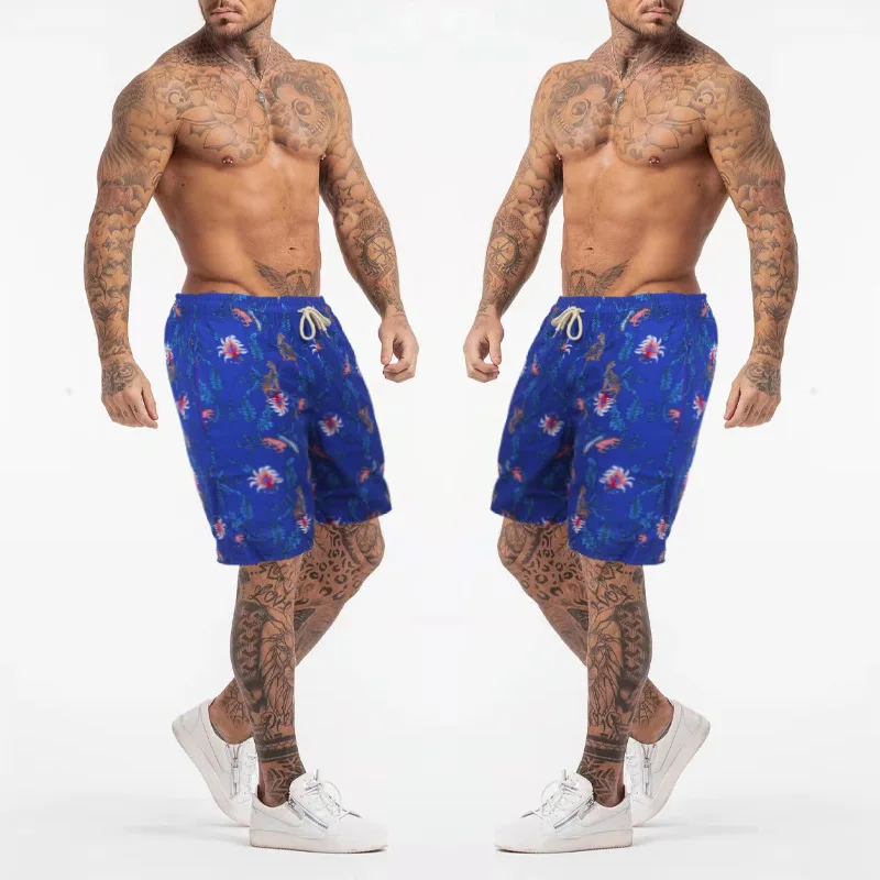 Новинка лета 2022 Лидер продаж повседневные мужские пляжные брюки быстросохнущие