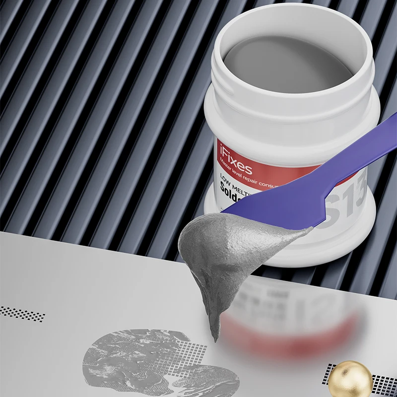 Паяльная паста ifix Sn63/Pb37 с температурой 138/158/183/217