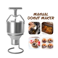 new arrival 2 5l donut maker food processor stainless steel waffle dispenser donut mould adjustable size snack machine